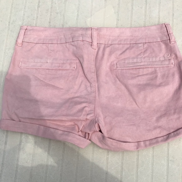 American Eagle Midi Shorts Pink - Picture 2 of 4